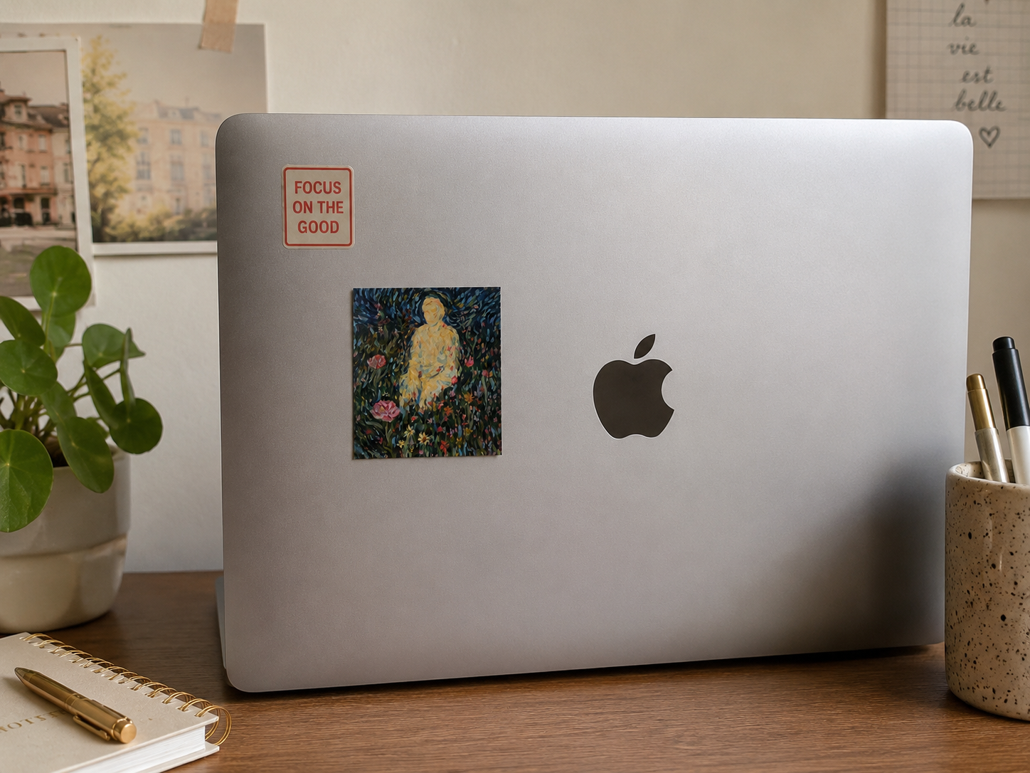 Sticker issu de ma toile "Une Âme"