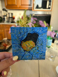 Print A6 issu de ma toile "Échappatoire"